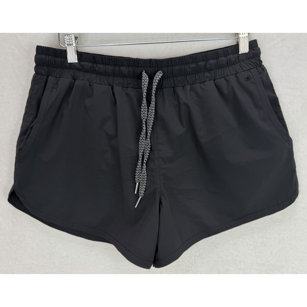 Glyder Women's Black Running‎ Shorts Lined Size Large